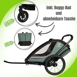 Hamax Cocoon Fahrradanhänger für Kinder 2024