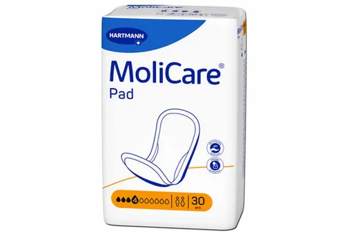 MoliCare Pad 4 Tropfen Extra lange Inkontinenzeinlage - Inkontinenzeinlagen für Erwachsene, bieten schnellen Auslaufschutz und fortschrittlichen Hautschutz, ideal bei mittlerer Blasenschwäche, 270 Stück.