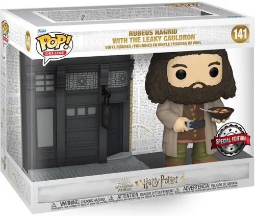 Funko Pop! Deluxe Hagrid im spritzenden Kessel - Harry Potter - Chibi Figuren: Hochwertige Vinyl-Figur, ideal zum Ausstellen und ein absolutes Must-Have für Harry Potter-Fans!