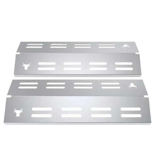 tuning-art Grillerweiterung GA36 Brennerabdeckung Set Edelstahl für Enders San Diego 2 - Grillgestelle mit passgenauen Edelstahl Brennerabdeckungen - Schützen Sie Ihre Brenner vor Fett und sorgen Sie für gleichmäßige Wärmeverteilung beim Grillen!