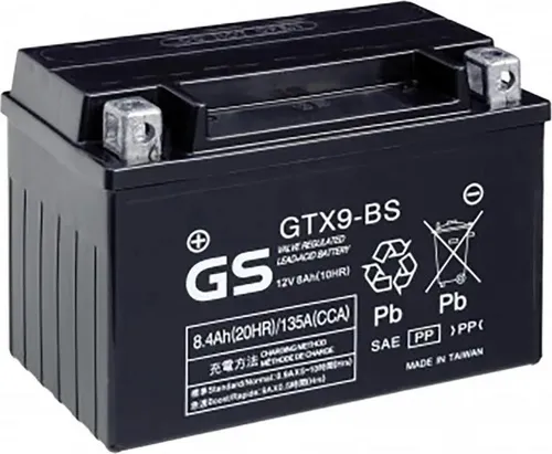 Produktbild Gs Baterias Gs Gtx9-bs Agm-batterie Silber Silber One Size