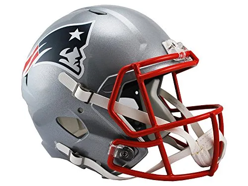 Riddell Originalnachbildung Full Size Replica Speed Helm, rot - American Football Helm, detailgetreue Nachbildung des NFL Helms, ideal für Sammler und als Deko-Objekt, nicht für Wettkämpfe geeignet.