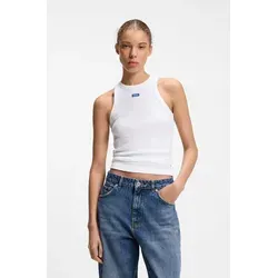 HUGO Damen EASY TANK Slim Fit T-Shirt von HUGO BOSS