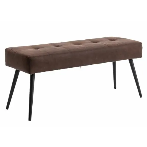 Riess-Ambiente Sitzbank BOUTIQUE 100cm in Braun/Schwarz von Riess-Ambiente