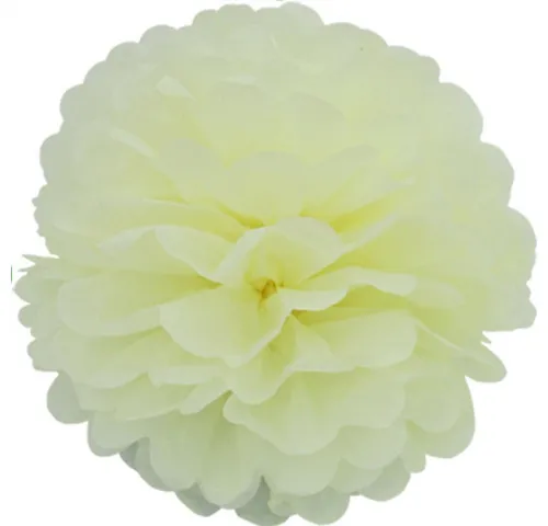 Creativery Pompon, 1 Papier Pompon 20cm