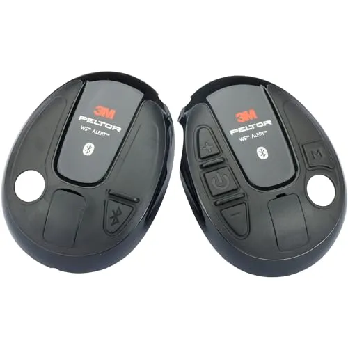 3M PELTOR WS ALERT Headset-Abdeckungen, schwarz, 1 Paar