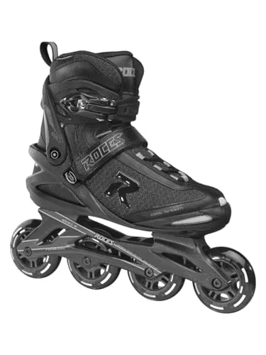 Roces Herren ICON Inline-Skates, Black-Dark-Charcoal, 42 von Roces