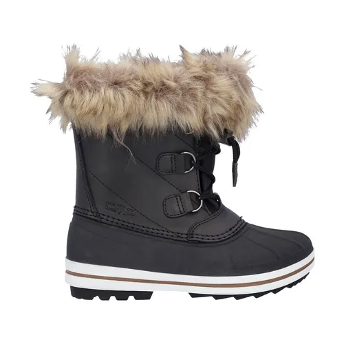 CMP Kids Anthilian Snow Boot WP Kinder Schneestiefel 32 EU - Wanderschuhe für Kinder mit wasserdichter ClimaProtect Technologie, elastischen Schnürsenkeln und warmem Futter, ideal für kalte Wintertage.