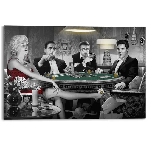 Bild FOUR OFA A KIND BHT 90x60x2 cm bunt Kunstdruck Gemälde Wandbild