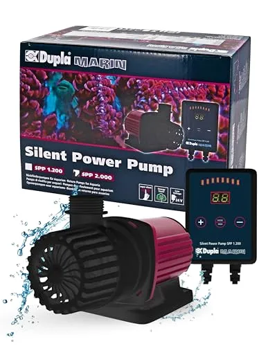 Dupla Marin Silent Power Pump I 1.200 l/h I Leistungsstarke Strömungspumpe für Aquarien I Leise & stromsparend I Optimale Zirkulation für Süß- & Meerwasser I Vielseitiges Aquarium Zubehör
