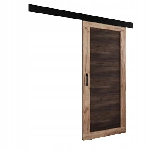 KIER FURNITURE Schiebetür Komplettset in braun von KIER FURNITURE