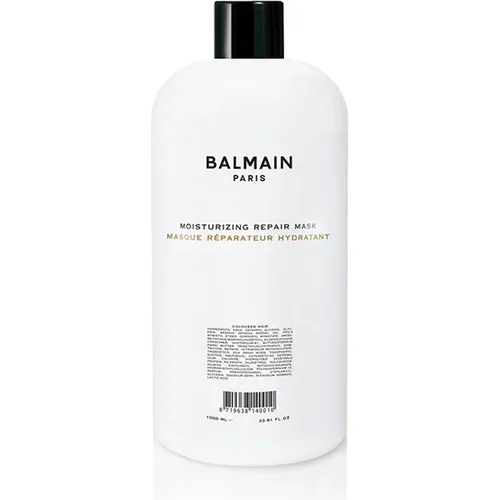 Balmain Moisturizing Repair Mask 1000 ml - Haarkuren für trockenes oder coloriertes Haar, kräftigt und repariert geschädigtes Haar mit einer großzügigen Menge von 1000 ml.
