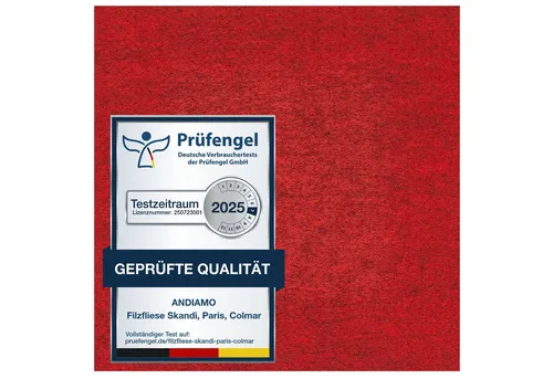 Andiamo Teppichfliese Skandi, selbstklebend - Kurzflor-Teppiche, strapazierfähig und pflegeleicht – ideal für Wohnräume, Büros und Werkstätten. Die selbstklebenden Fliesen sind vielseitig einsetzbar und einfach zu schneiden.