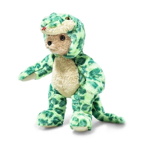 Steiff Teddybär mit Hoodie Schlange 27 cm - Stofftier & Teddybär, treuer Kuschel- und Spielkamerad, pflegeleicht und waschmaschinenfest – ideal für Kinder!