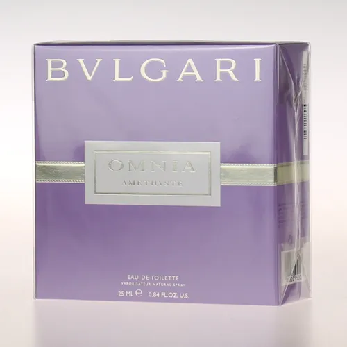 Bvlgari Omnia Amethyste EdT Taschenspray 25 ml - Damenparfum mit blumigen Noten, perfekt für unterwegs und sorgt für einen frischen, eleganten Duft.