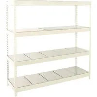 PROREGAL Schwerlastregal Metal Beast Four – 200x210x60 cm, 500 kg Fachlast - Hochwertiges Schwerlastregal für Werkstatt und Lager mit einfacher Montage. Maximale Stabilität und verstellbare Fachböden bieten Flexibilität für alle Anforderungen.