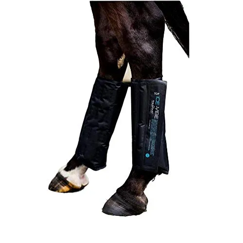 Horseware Ice Vibe Ersatz-Kühlkompresse (1 Paar) in schwarz von Horseware
