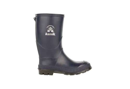 Kamik Stomp navy/black (NAK) 37 - Kinder Gummistiefel - Wasserdichte und umweltfreundliche Gummistiefel für Kinder, 100 % recycelbar und mit rutschfester Sohle für sicheren Halt, ideal für Regenabenteuer.