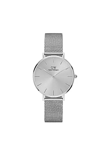 Daniel Wellington DW00100469 Uhr - Elegante Damenuhr in Silber, Einheitsgröße – perfekt für jeden Anlass und stilvolle Outfits.
