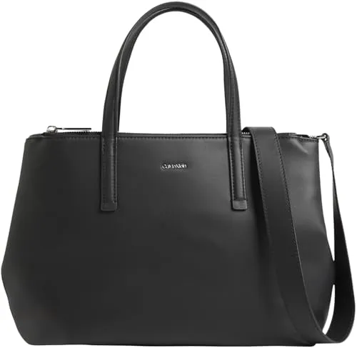 Calvin Klein CK Must Shopper Tasche 31 cm schwarz - Handtaschen mit stilvollem Design, ideal für den täglichen Gebrauch und ausreichend Platz für alle Essentials.