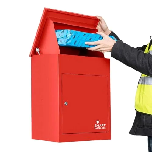 SMART PARCEL BOX Paketbox in rot von Smart Parcel Box