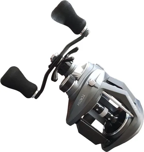 Tica Titan Claw Baitcasting-rolle Schwarz 401H Schwarz 401H