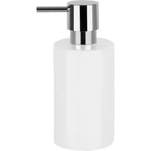 Spirella Seifenspender Tube, 10.16062, stehend, Keramik, weiß, 300ml