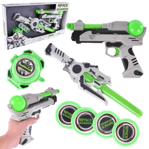 Blitzpistole Weltraum-Set, Spielzeug für Kinder
