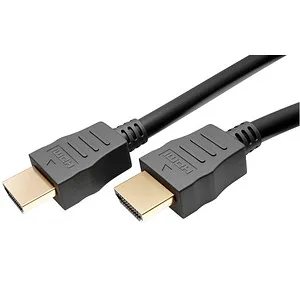 goobay HDMI 2.1 Kabel 48 Gbit/s 1,0 m schwarz, 1 St.