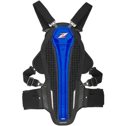 Zandona Hybrid Armor X6 Protektorenweste für Männer, blau, Größe M - Hochwertige Protektorenweste mit EN 1621-2 Rücken- und EN 1621-3 Brustschutz. Ideal für Motorradfahrer, bietet hervorragenden Schutz und Komfort beim Fahren.
