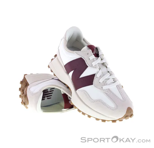 Sneaker NEW BALANCE WS327, Gr. 41,5, rot/bordeaux - Sportliche Sneaker von New Balance, Bestseller mit strapazierfähigem Obermaterial und leicht profilierten Sohlen für besseren Halt. Ideal für trendige Freizeit-Looks.