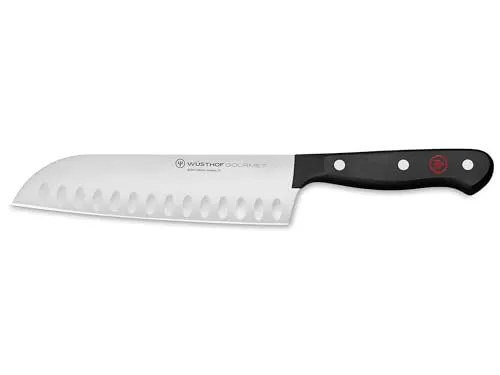 WÜSTHOF Gourmet Santoku 17 cm, Schwarz