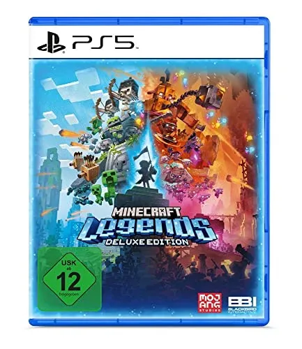 Minecraft Legends für PS5 - Strategie Abenteuer - PC- & Videospiele, erlebe epische Schlachten in der Welt von Minecraft mit einzigartigen strategischen Elementen.