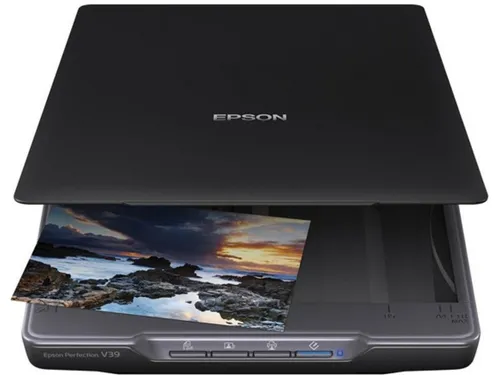 Epson Flachbettscanner Perfection V39 in schwarz von Epson