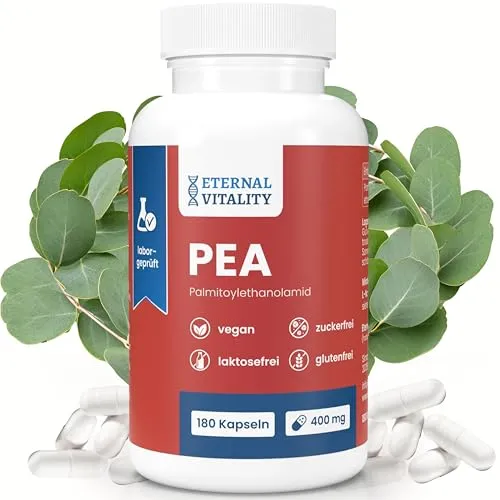 PEA Palmitoylethanolamid Kapseln 1200mg – Hochdosiert & Laborgeprüft