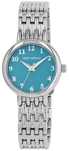 JUST WATCH Quarzuhr JW10249 Mit Edelstahlband, geflochten, silberfarben, D 28 mm, 5