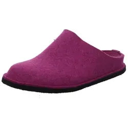 Haflinger Unisex Damen Hausschuh Flair Soft 311010-036 - Bequeme Hausschuhe aus grünem Filz, atmungsaktiv und rutschfest, ideal für Freizeit und Reisen, Größenoption 36.