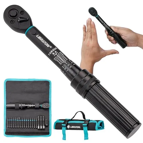 LIBRATON Drehmomentschlüssel 1/4