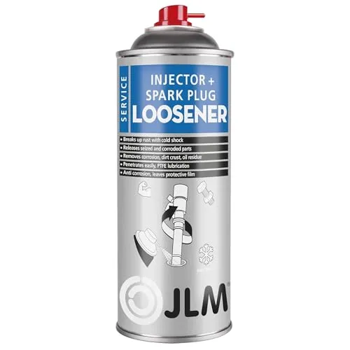 JLM Injektoren und Glühkerzen löser/Zundkerzen - Rostlöser Rost-Schock-Spray 400ml