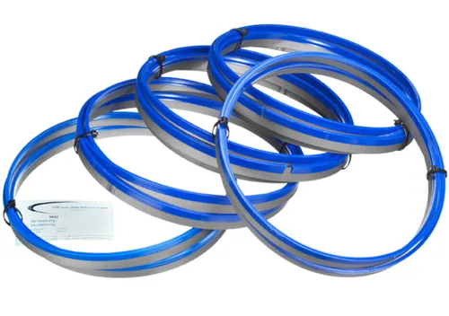 5er SET Sägeband Bi-Metall M42 Abmessung 2450 x 27 x0,9 mm 5/8 ZpZ Bandsägeblatt