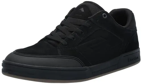 Emerica Herren Sneaker Low HERITIC - Herren-Skateboardschuhe aus hochwertigem Veloursleder, gepolstert für zusätzlichen Komfort und mit Gummisohle für optimale Traktion.