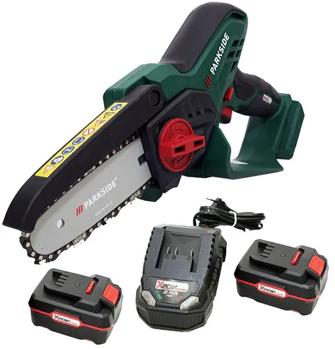 Parkside Akku-Astschere 20V Gehölzschneider im Koffer - Heckenscheren für präzisen Rückschnitt, leicht und kompakt mit nur 1,29 kg. Ideal für Gartenarbeiten, inklusive werkzeugloser Kettenwechsel und im praktischen Transportkoffer.