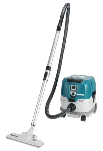 Makita VC005GLZ Akku-Staubsauger ohne Akku - Trockensauger mit 8 l beutellosem Auffangvolumen, ideal für kabellose Reinigung in Auto, Fliesen und Teppich. Arbeiten Sie mühelos und flexibel ohne lästige Kabel!