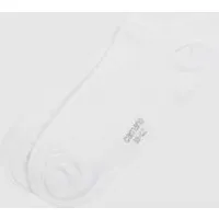camano Sneakersocken im 2er-Pack Modell 'SILKY' in Weiss, Größe 39-42