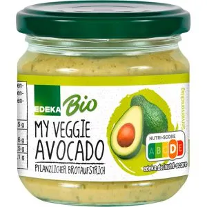 Edeka Gemüseaufstrich My Veggie Aufstrich, BIO, Avocado, 180 g