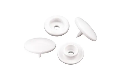 maDDma Druckknopf 50 Druckknöpfe rund Snaps Druckknopf Snap Button Knöpfe, 12mm