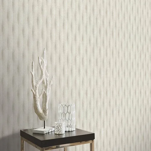 Erismann Vliestapete Streifentapete Beige 1052338 - Elegante beige Streifentapete mit samtiger Struktur für eine zurückhaltende Wandgestaltung. Ideal für Schlafzimmer und Wohnräume, schafft eine gemütliche Atmosphäre und betont subtil die Raumhöhe.