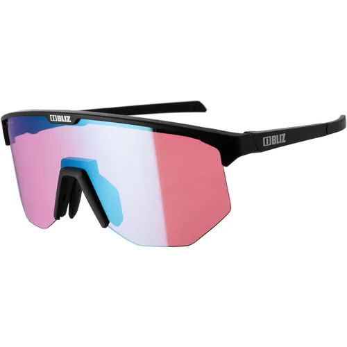 Bliz Hero Small Brille - Halbrand Sportbrille in matt black - Sportbrillen mit kratzfester Monoscheibe und Anti-Fog-Beschichtung, ideal für aktiven Sport und optimale Sicht bei jedem Wetter.