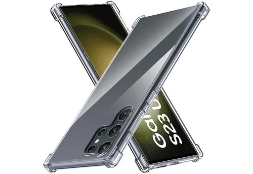 CoolGadget Handyhülle Anti Shock Rugged Case für Samsung Galaxy S23 Ultra 6,8 Zoll, Slim Cover mit Kantenschutz Schutzhülle für Samsung S23 Ultra 5G Hülle