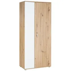 Arthur Berndt Mehrzweckschrank, Eiche Artisan, Weiß in beige von Arthur Berndt
